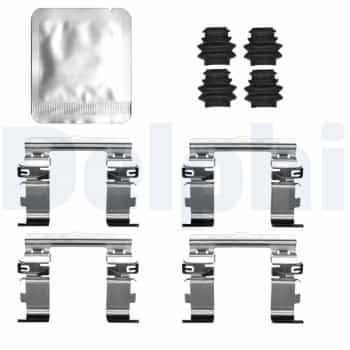 Kit de accesorios, pastilla de freno de disco