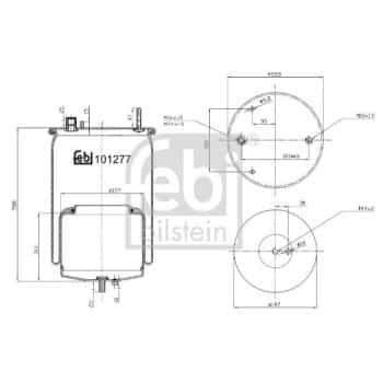 Fuelle, suspensión neumática