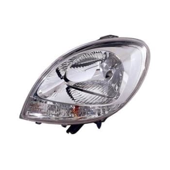 Faro izquierdo con intermitentes del '03 BLANCO 4311963 Van Wezel