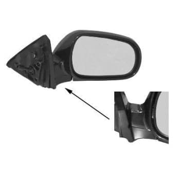 Retrovisor exterior DERECHO COMPLETO 3 puertas 2527804 Hagus