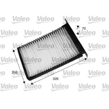 FILTRO DE AIRE DE CABINA: LAND ROVER 698799 Valeo