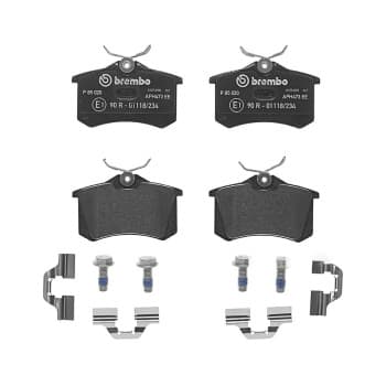 Juego de pastillas de freno P 85 020 Brembo