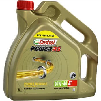 Aceite de motor Castrol Power RS 4 tiempos 10W40 4L