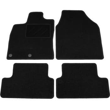 Alfombrillas de coche compatibles con Nissan Qashqai 2007-2013, 4 piezas