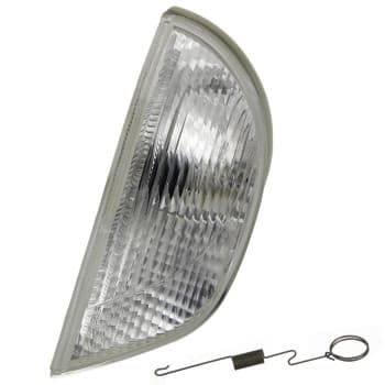 Luz intermitente lateral para retrovisor exterior izquierdo desde '01 BLANCO 1602907 Van Wezel