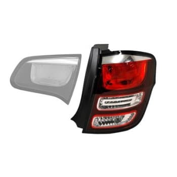 Luz trasera 0934932 Van Wezel