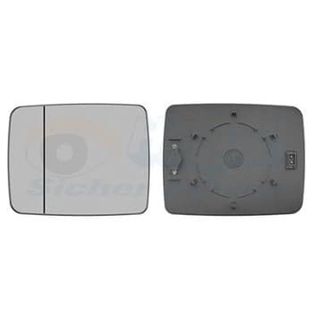 Cristal de espejo, retrovisor exterior 3099837 Hagus