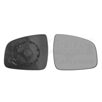 Cristal de espejo, retrovisor exterior 1507838 Hagus