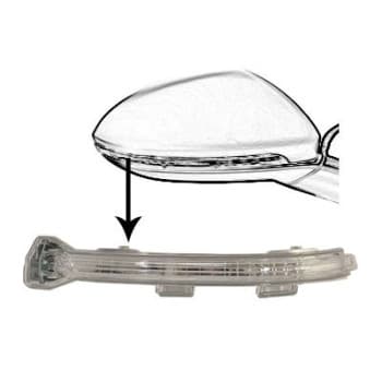 LUZ LATERAL EN EL ESPEJO DERECHO. 5766916 Van Wezel