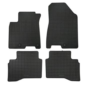 Alfombrillas de goma compatibles con Kia Niro 2016 (excl. e-Niro) (4 piezas + sistema de montaje)