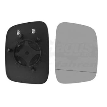 Cristal de espejo, retrovisor exterior *HAGUS* 5896836 Van Wezel