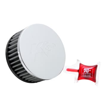 Filtro de repuesto universal cilíndrico K&N de 57 mm (RC-1950)