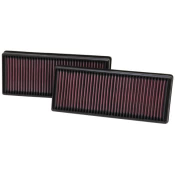 Filtro de repuesto K&N compatible con Mercedes Benz CLS550 2012 (2 por caja) (33-2474)