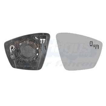 Cristal de espejo, retrovisor exterior *HAGUS* 7643836