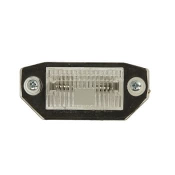 Lámpara de matrícula