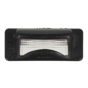 Lámpara de matrícula