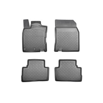 Alfombrillas de goma compatibles con Nissan Qashqai II (J11) 2014-2021
