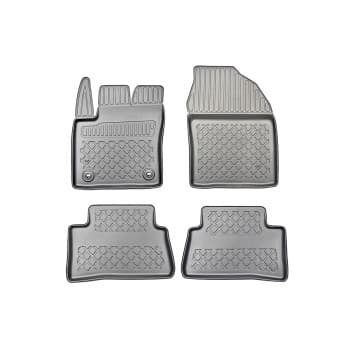 Alfombrillas de goma compatibles con Toyota C-HR/C-HR II 2017+ (incl. híbrido, excl. PHEV)