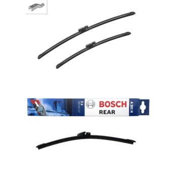 Paquete económico de escobillas limpiaparabrisas Bosch A322S + A281H