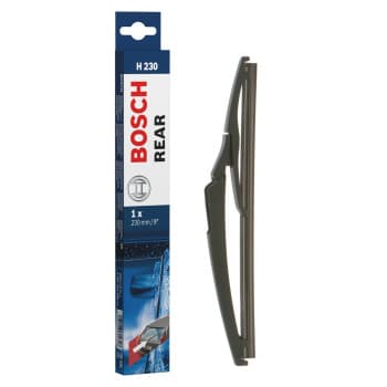 Escobilla limpiaparabrisas trasera Bosch H230 - Longitud: 230 mm - escobilla limpiaparabrisas trasera