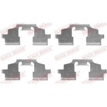 Kit de accesorios, pastilla de freno de disco