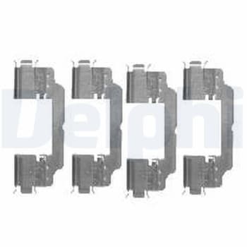 Juego de accesorios, pastillas de freno de disco