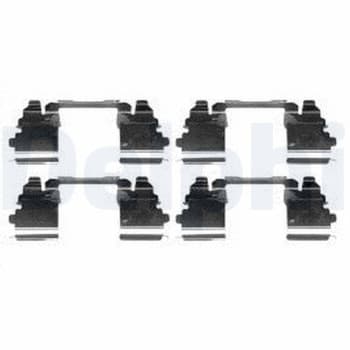 Kit de accesorios, pastilla de freno de disco