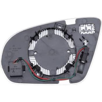 Cristal de espejo, retrovisor exterior 1673228 Diederichs