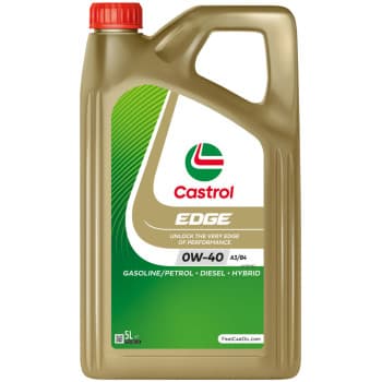 Aceite de motor Castrol Edge 0W40 A3/B4 5L