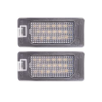 Juego de iluminación LED para matrícula compatible con Fiat 500X (6X) 2018-2022 / 500X (7X) 2021- / 500e 2020- DL FIN02 AutoStyle