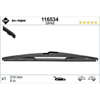 Limpiaparabrisas 116534 SWF