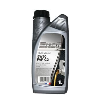 Aceite de motor Exoil 5W30 FAP C2 PSA 1L