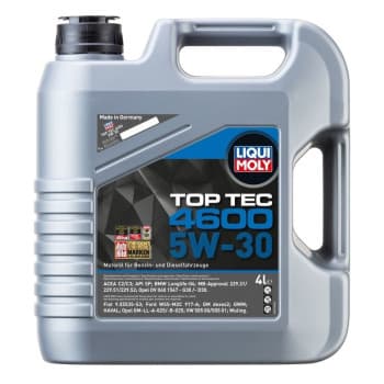 Aceite de motor Liqui Moly Top Tec 4600 5W-30 4L