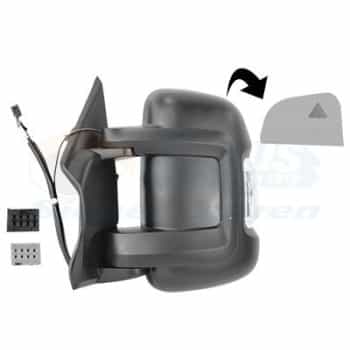 RETROVISOR EXTERIOR CON BOBINA ELÉCTRICA 1652815 Hagus